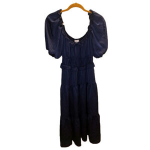 NWOT NSR Tiered Midi Dress